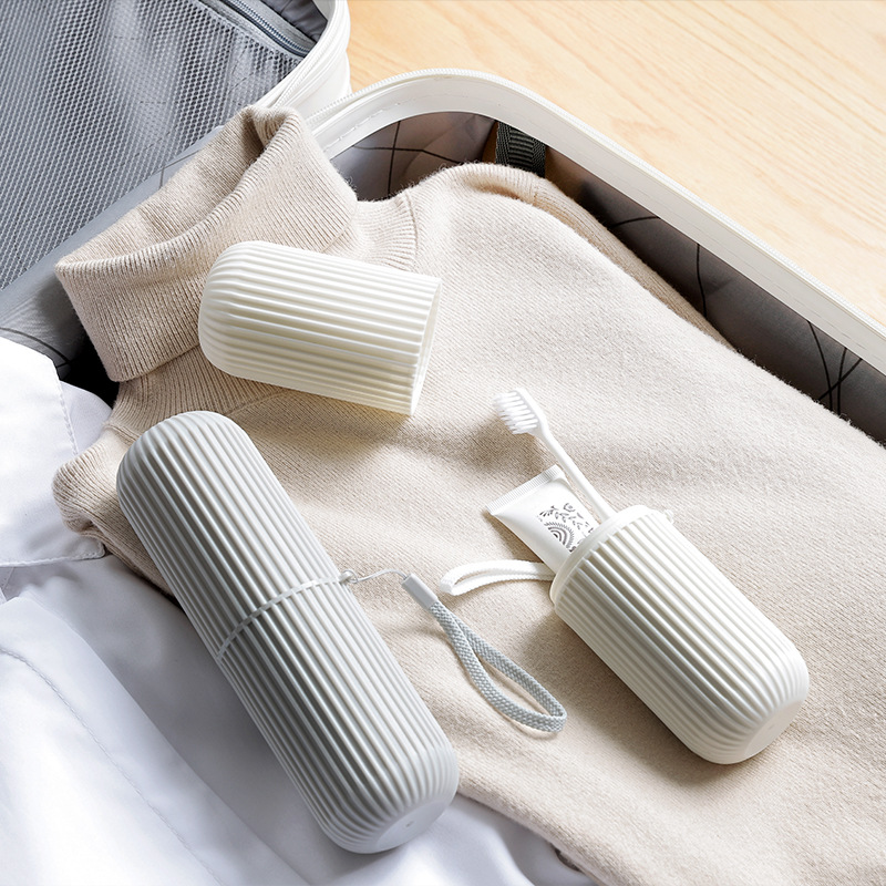 Travel Practical Toothbrush Cup Portable Bathroom Toothpaste Storage Case