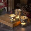 Tealight Star Cut Out Candle Holders Hand Crafted, Brass, Make Your