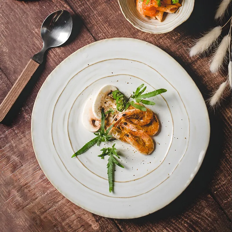 Japanese Creative Personality Irregular Salad Dish