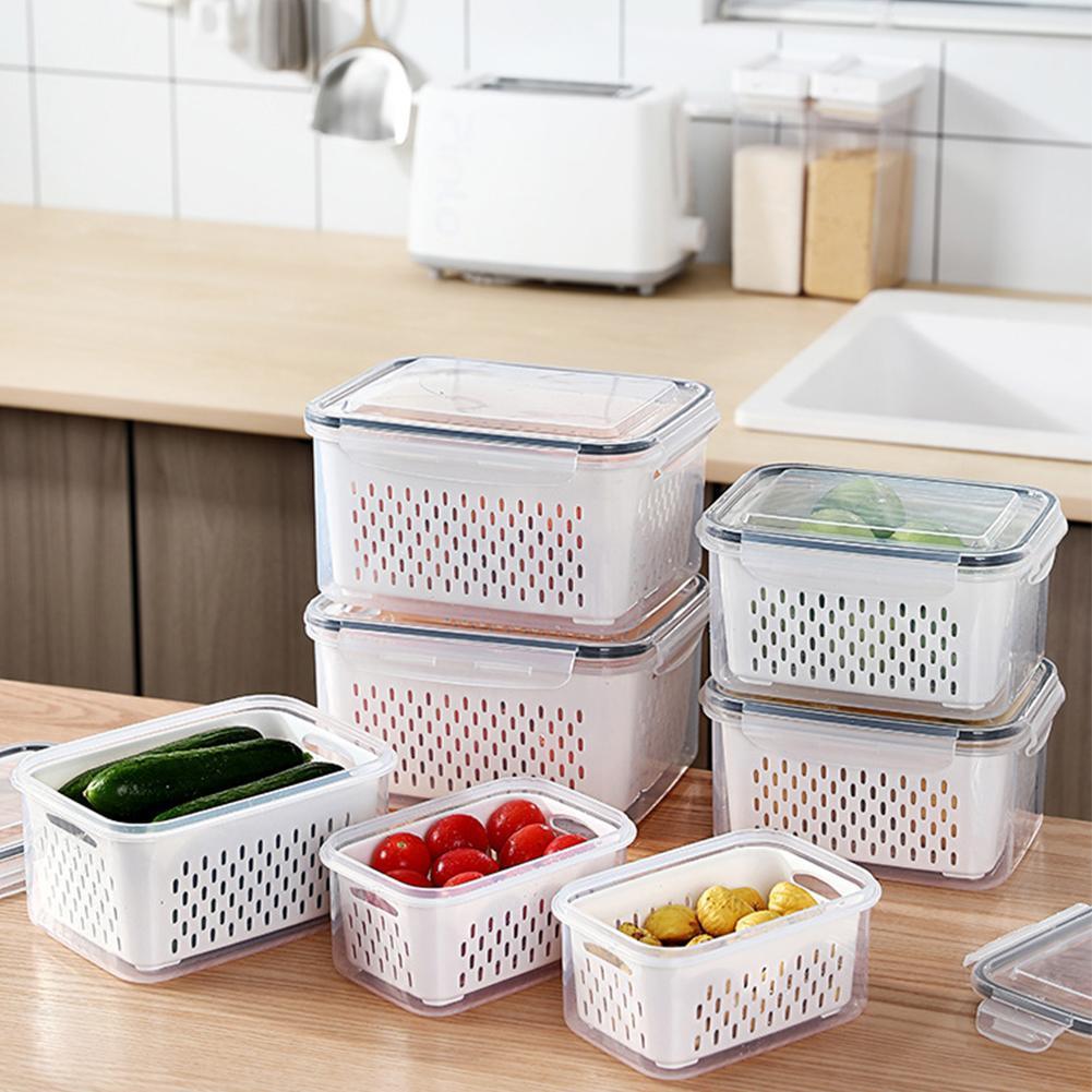 Fridge Fresh Vegetable Fruit Storage Boxes