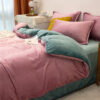Ultra-thick Flannel Fleece Bedding Set, Full Size